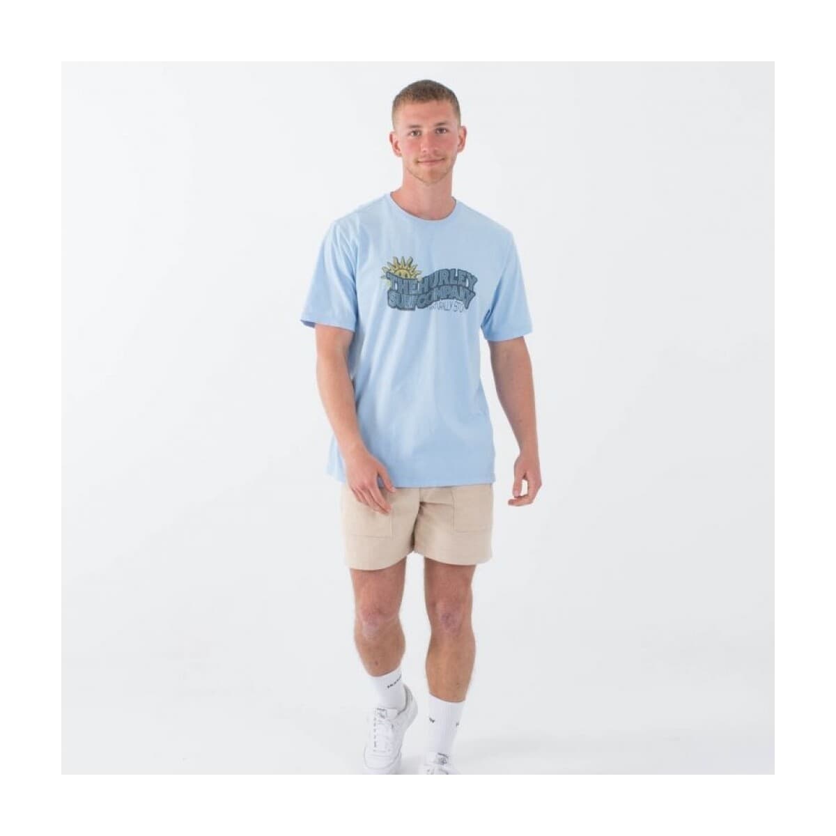 Men's T-Shirts Hurley Blue
