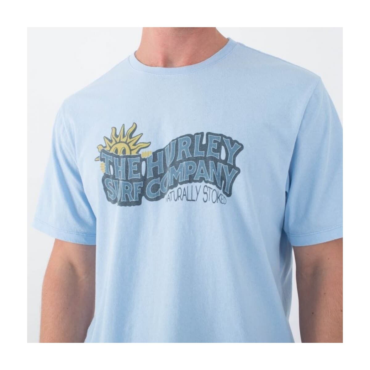 Men's T-Shirts Hurley Blue