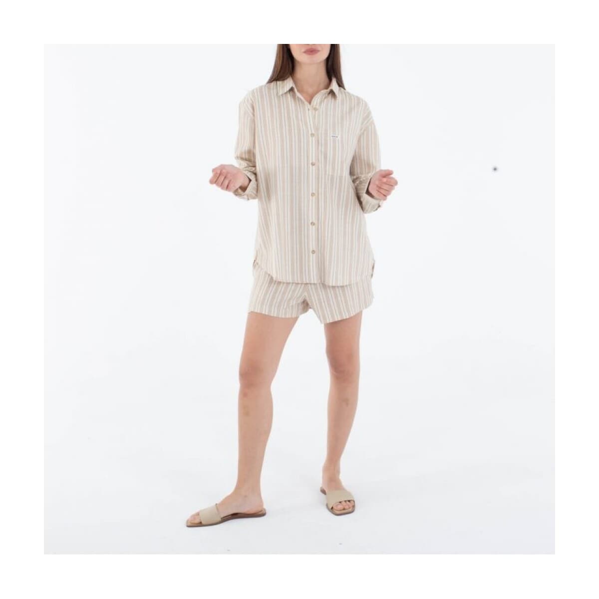 Women's Shirts Hurley Beige
