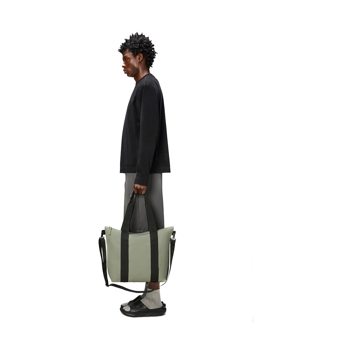 Women's Shoulder Bags Rains Gray