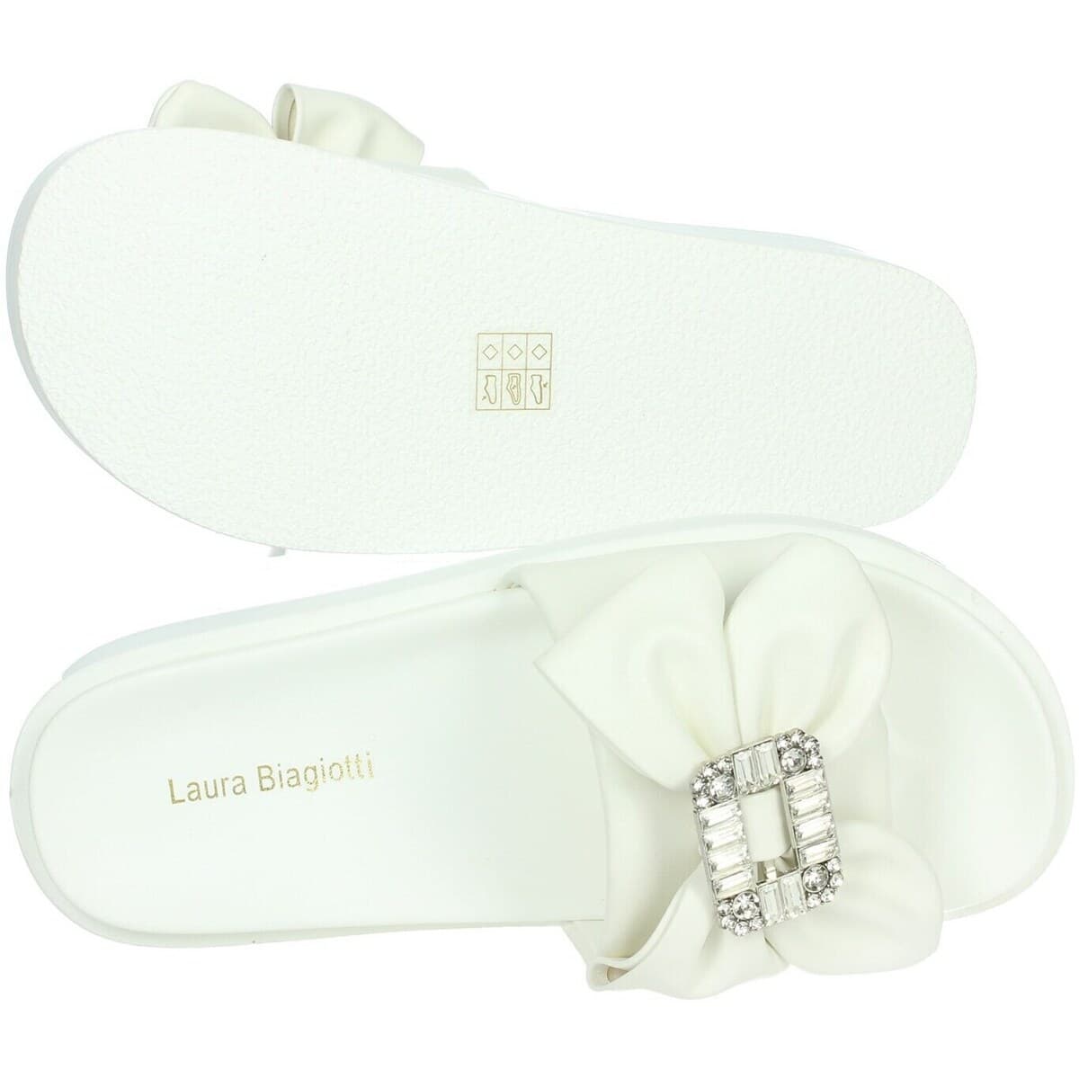 Women's Flip Flops Laura Biagiotti White