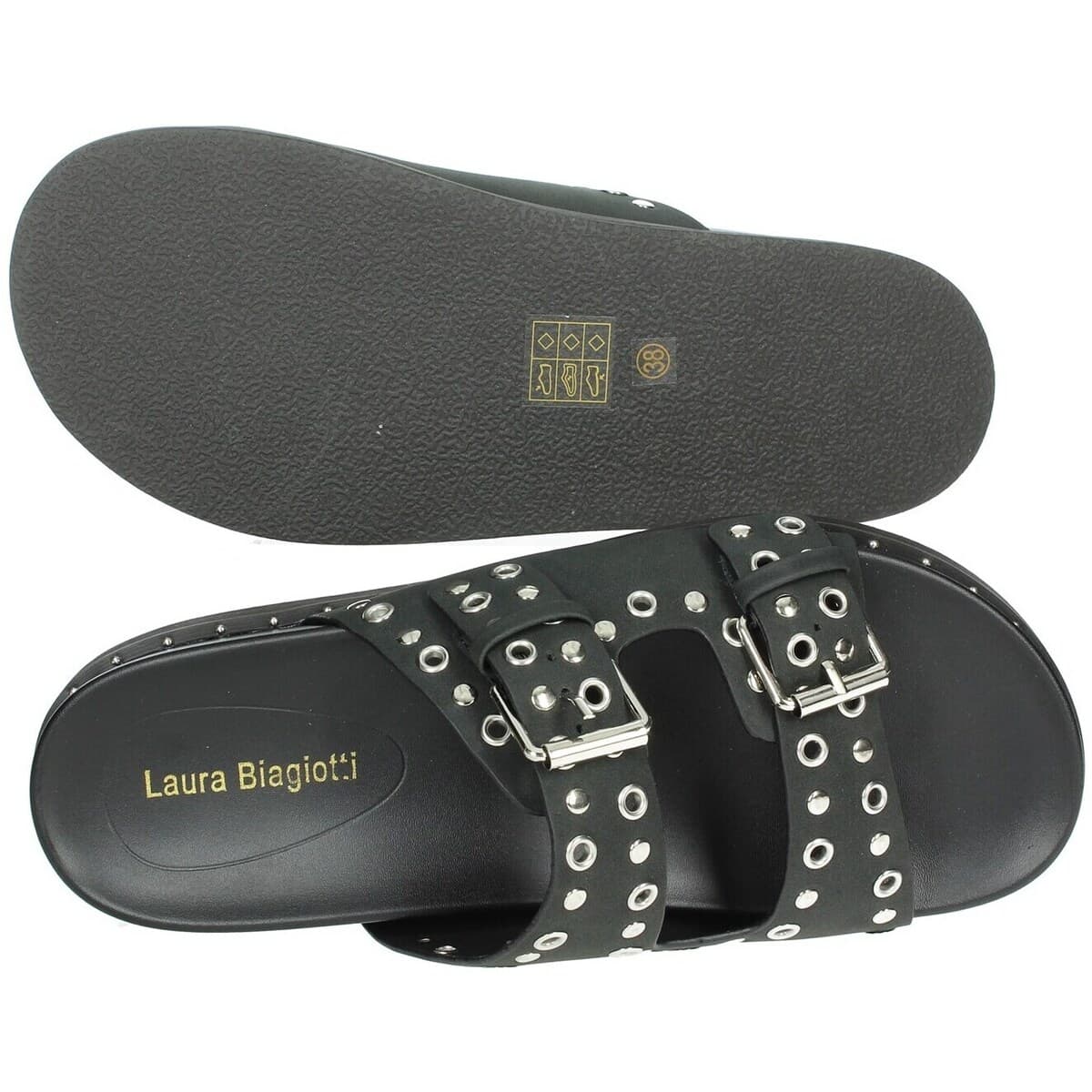 Women's Flip Flops Laura Biagiotti Black