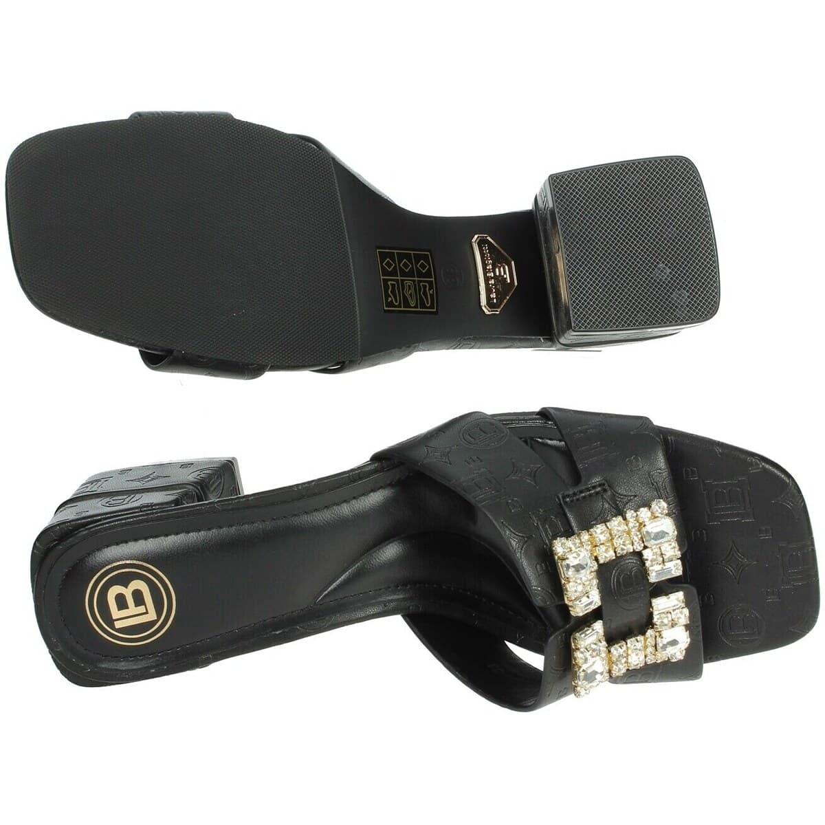 Women's Flip Flops Laura Biagiotti Black