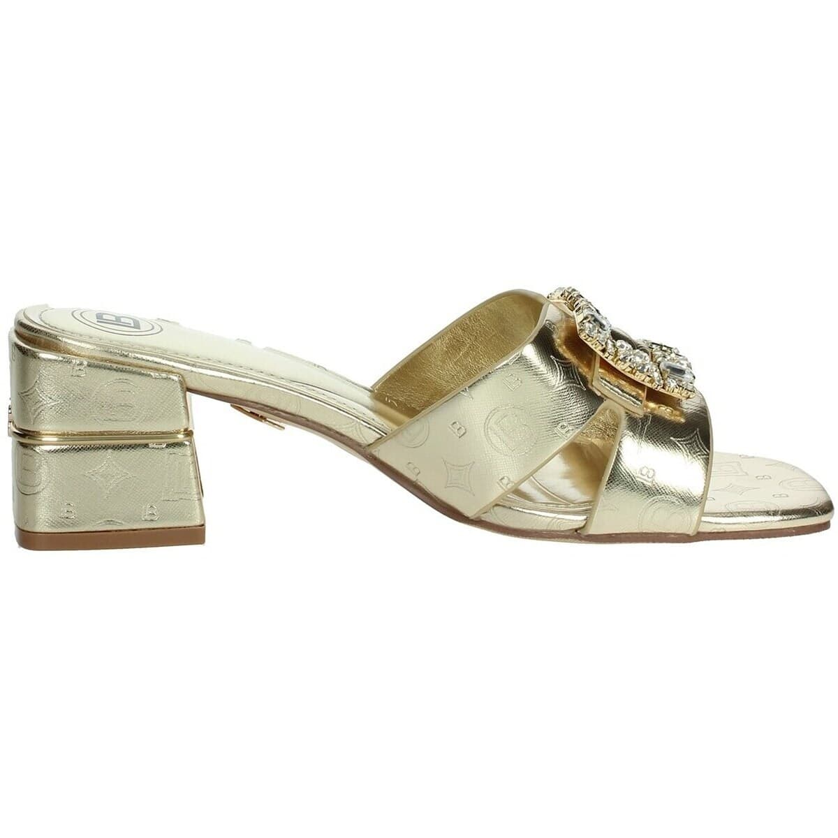 Women's Flip Flops Laura Biagiotti Gold