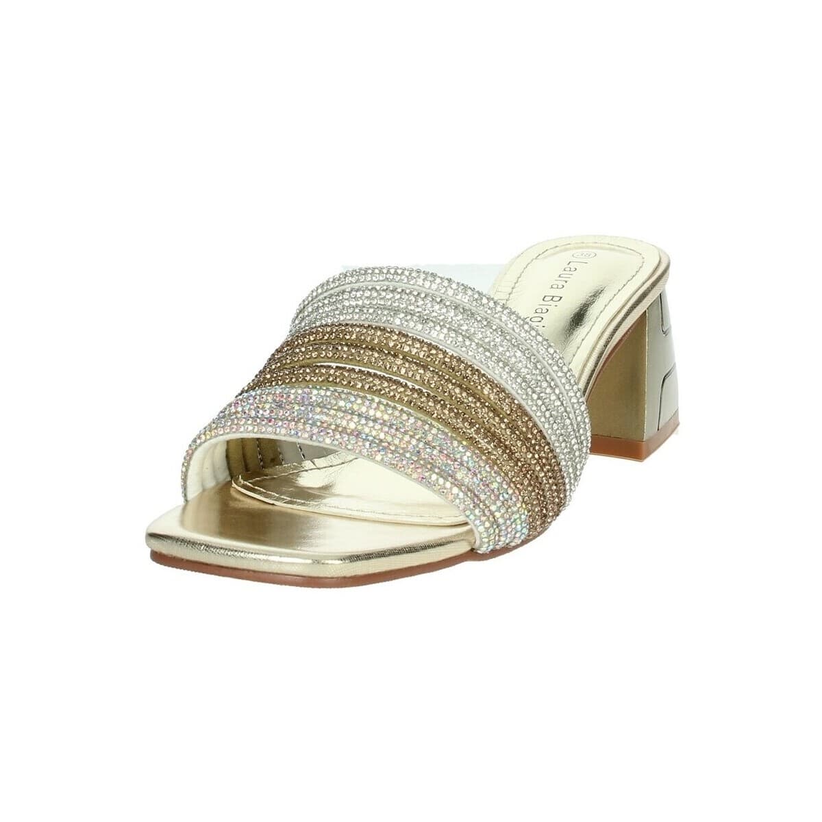 Women's Flip Flops Laura Biagiotti Gold