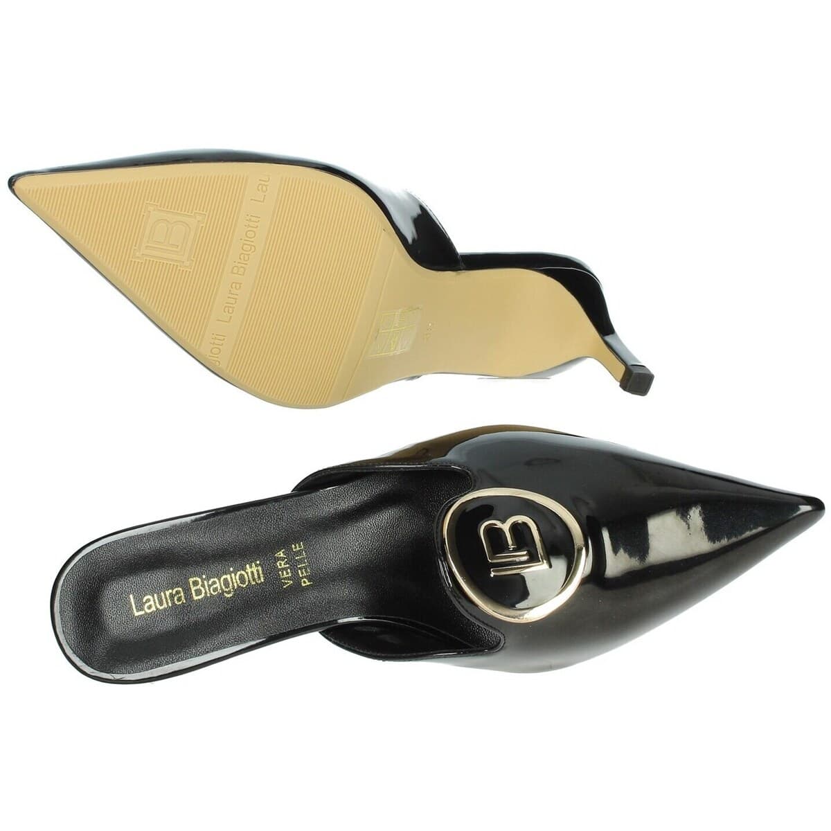 Women's Flip Flops Laura Biagiotti Black