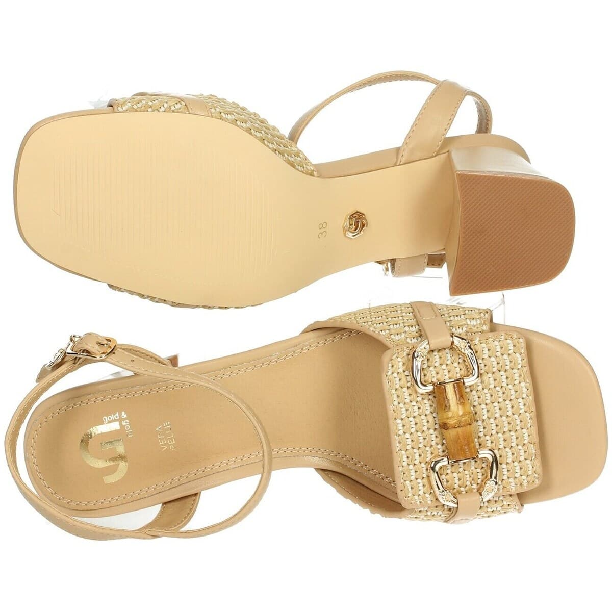 Women's Pumps Gold&gold Beige