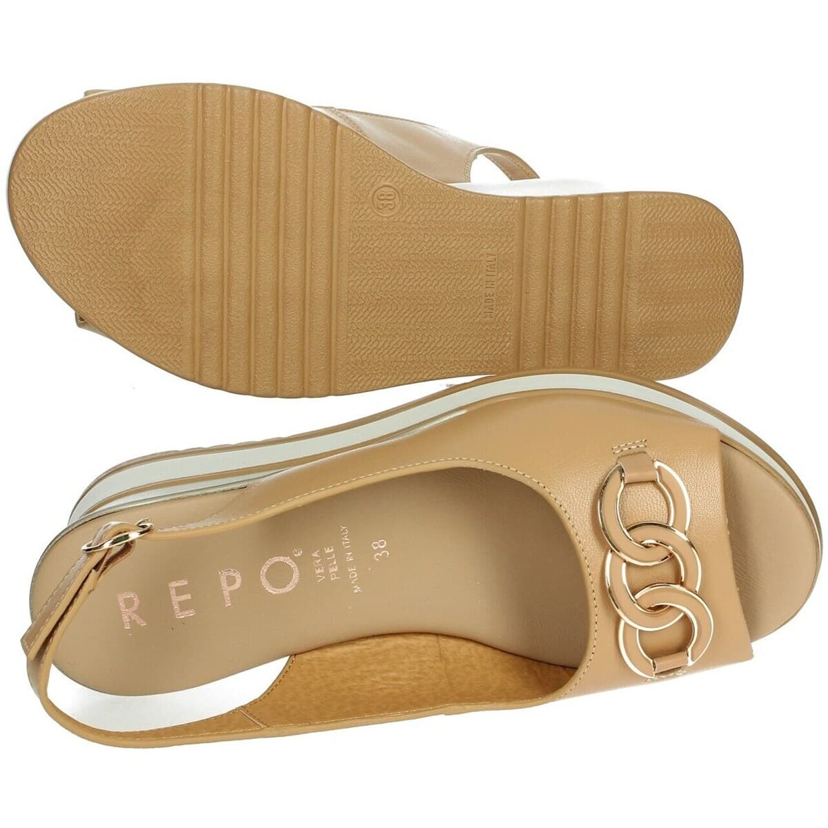 Women's Platforms Repo Brown