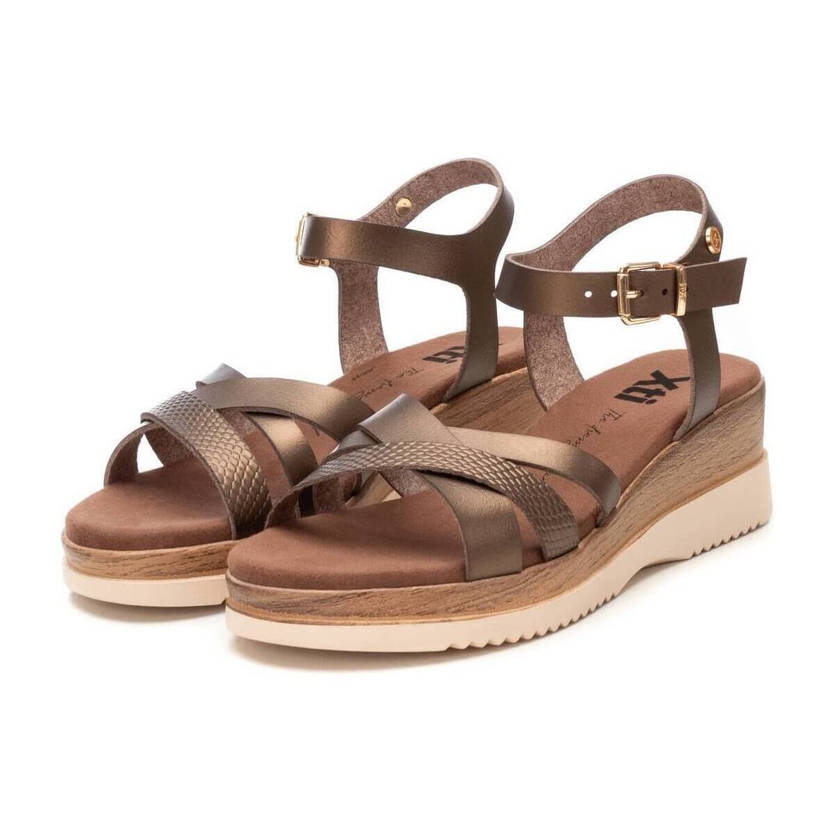 Women's Platforms Xti Gold