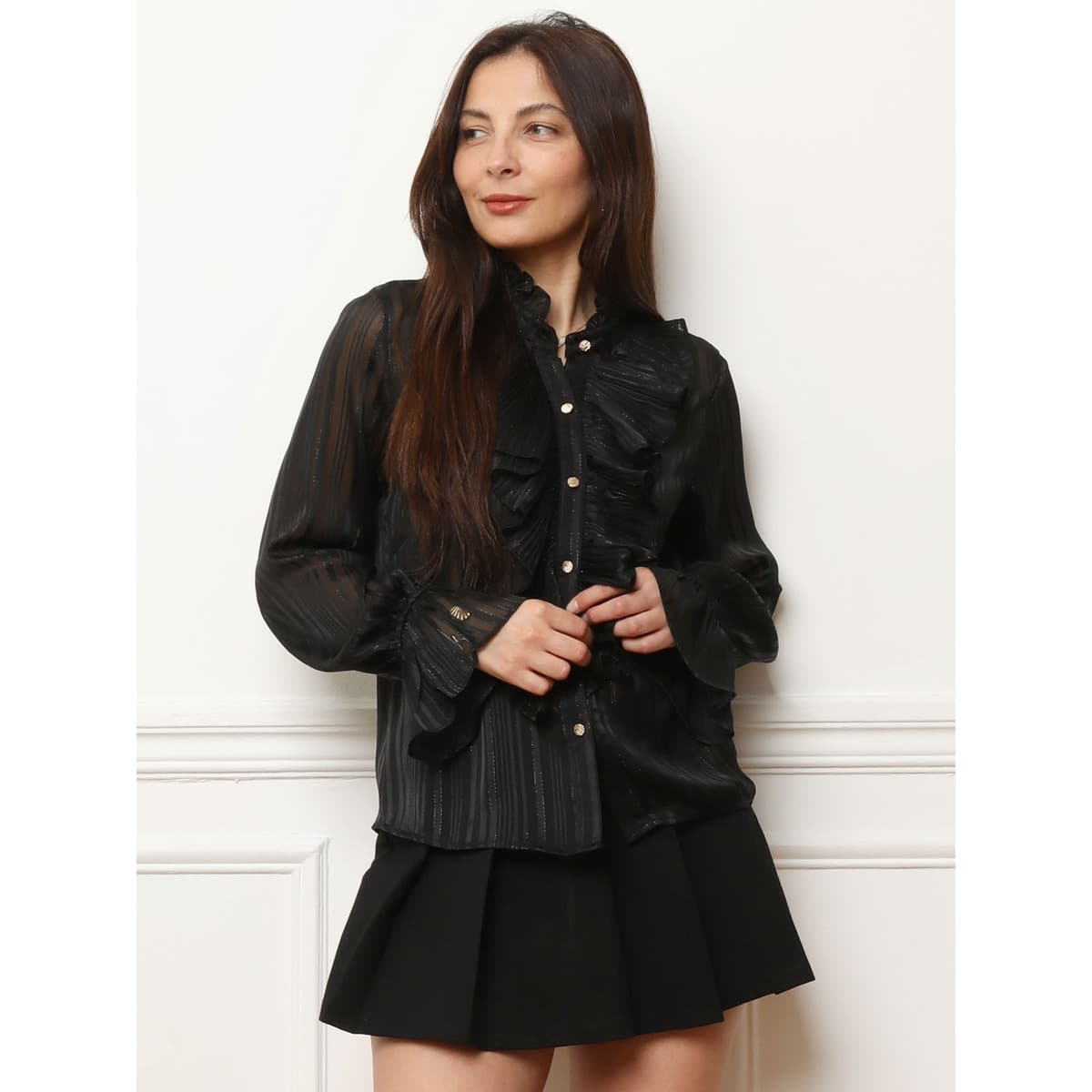 Women's Shirts La Modeuse Black