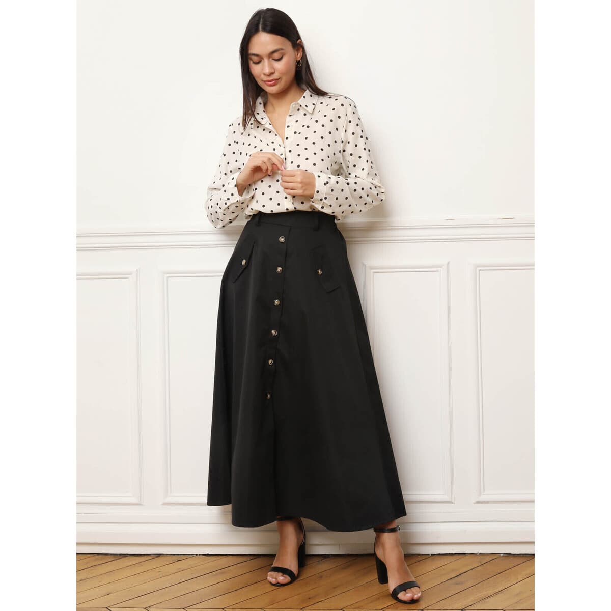 Women's Shirts La Modeuse Beige