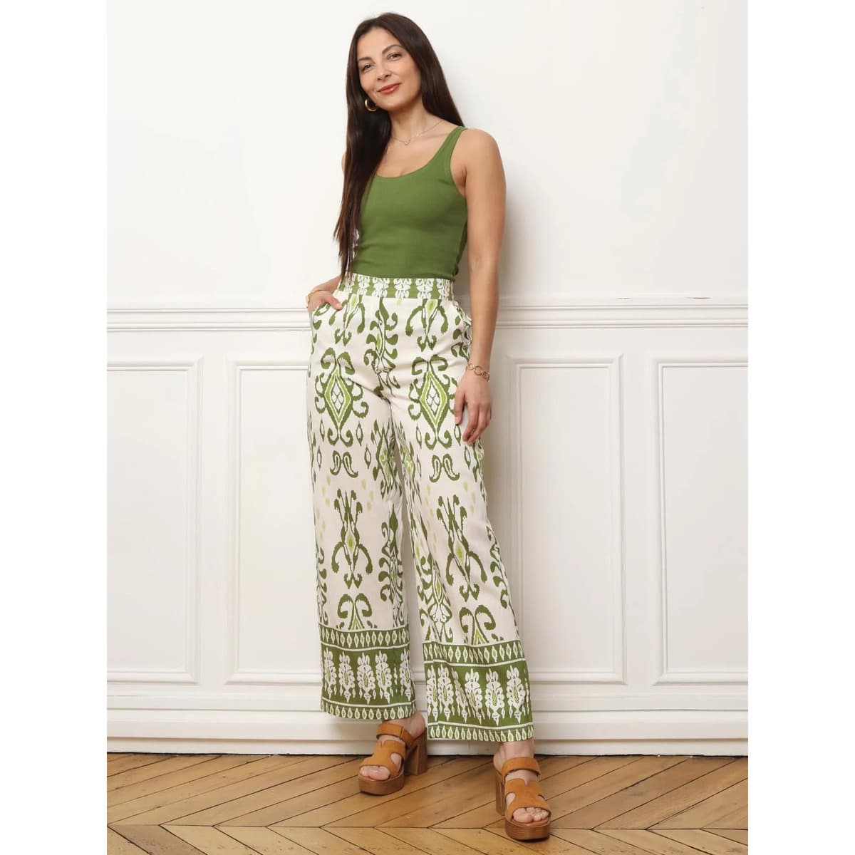 Women's Pants La Modeuse Green