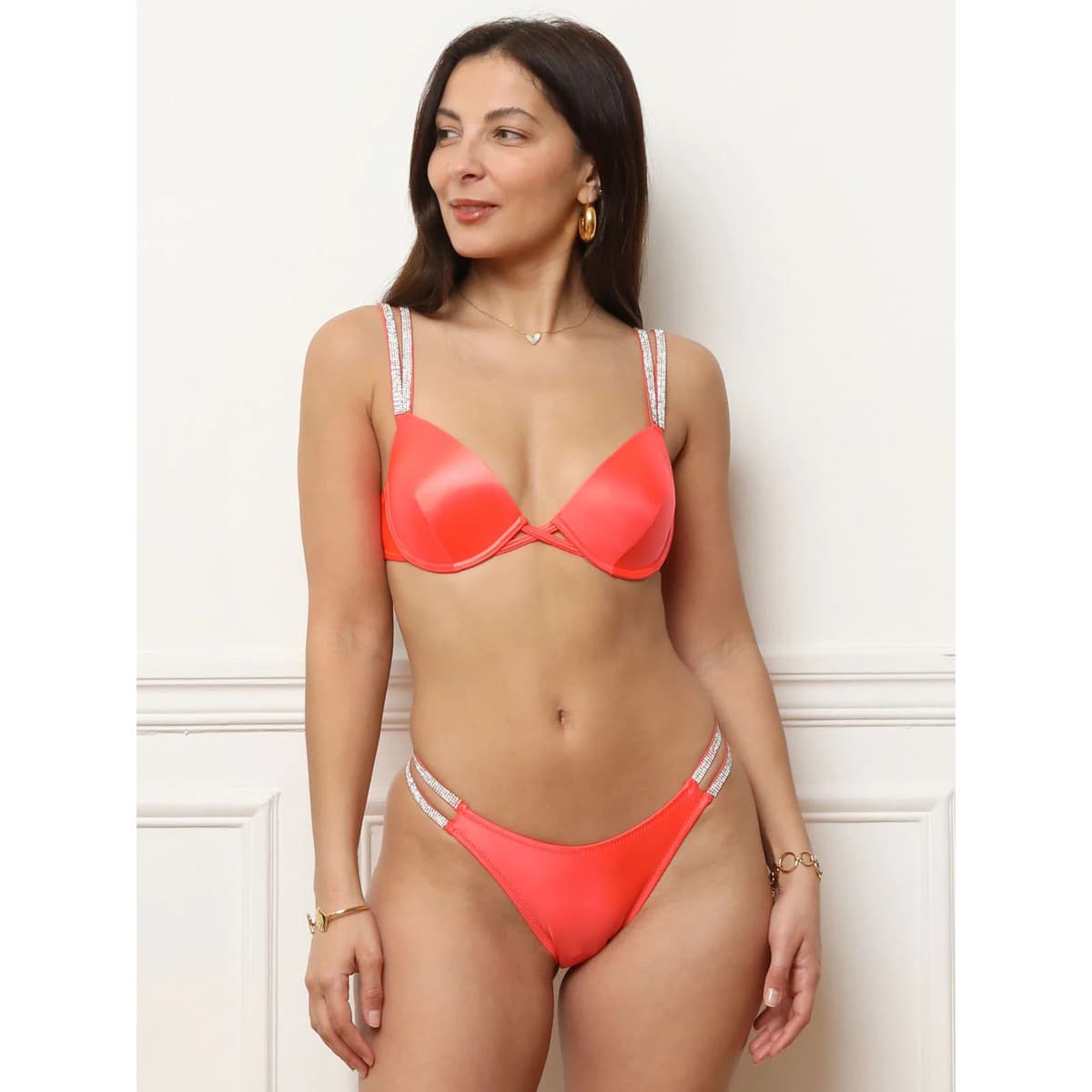Women's Swimwear La Modeuse Orange