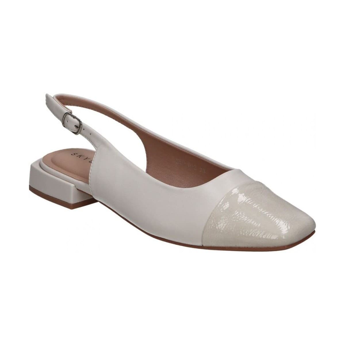 Women's Ballet Flats Skydiva White