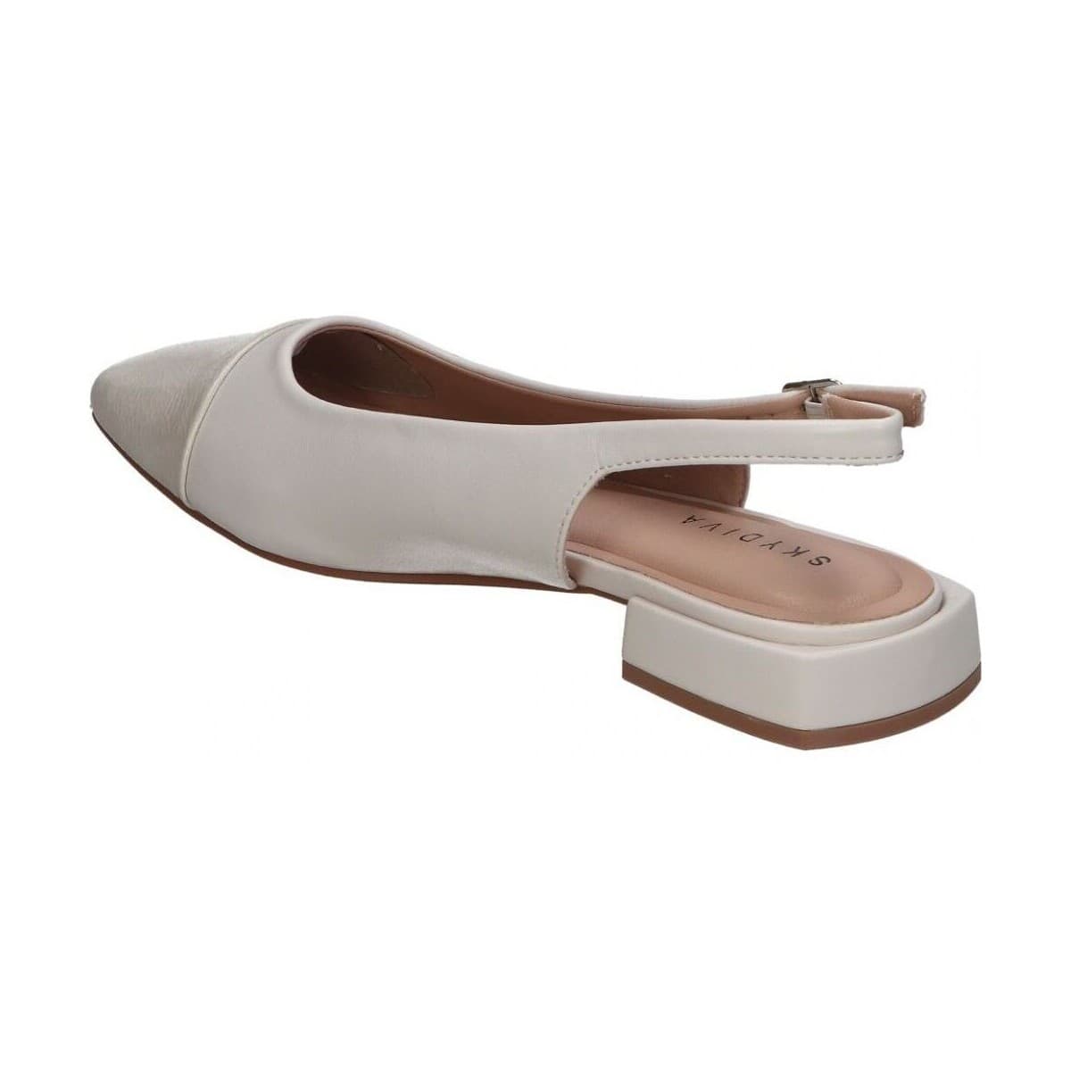 Women's Ballet Flats Skydiva White