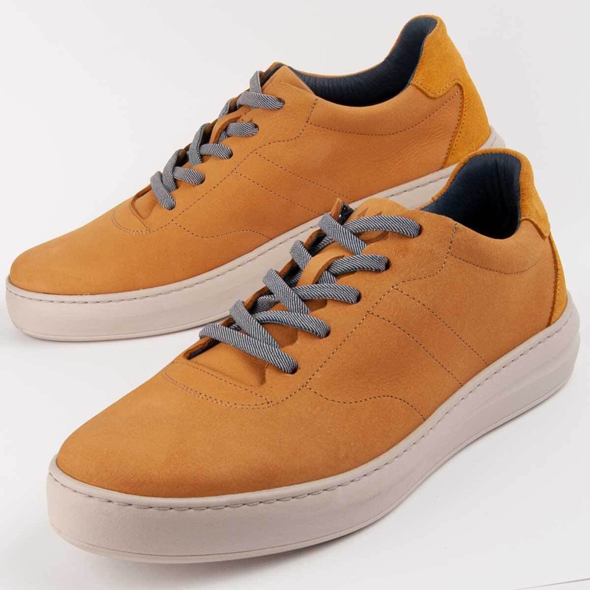 Men's Sneakers Purapiel Yellow