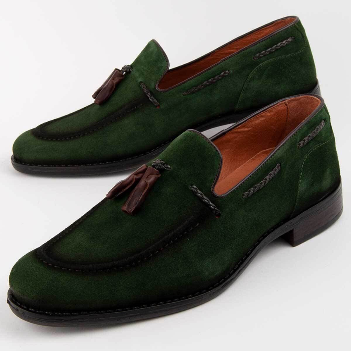 Men's Loafers Purapiel Green