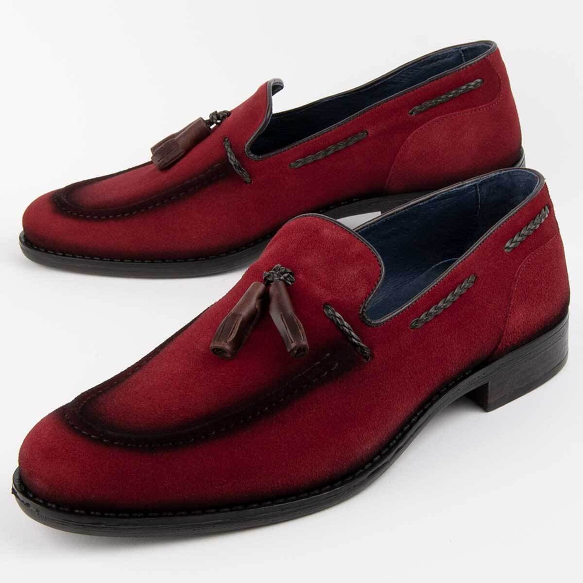 Men's Loafers Purapiel Red