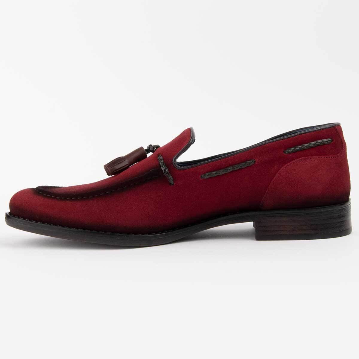 Men's Loafers Purapiel Red