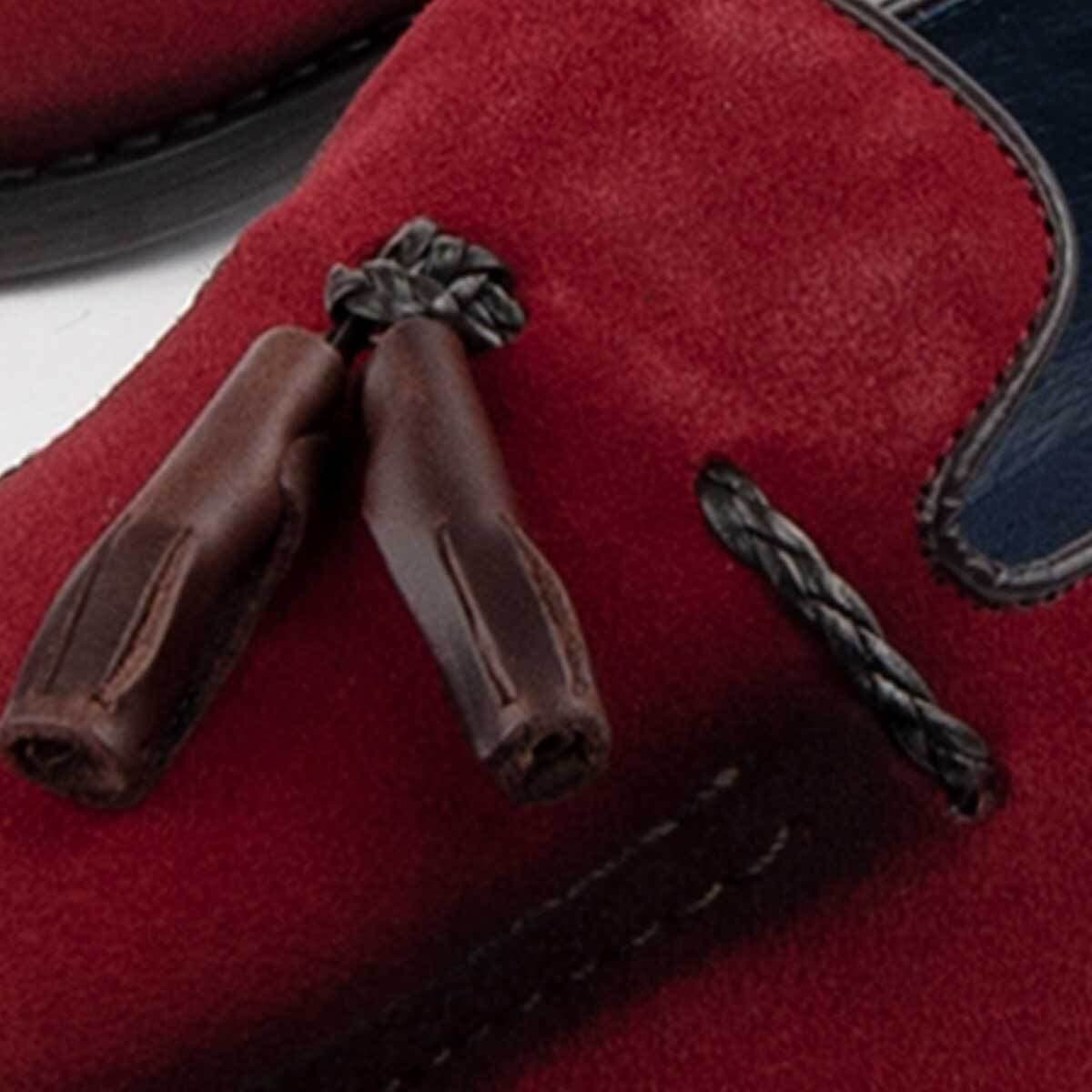 Men's Loafers Purapiel Red