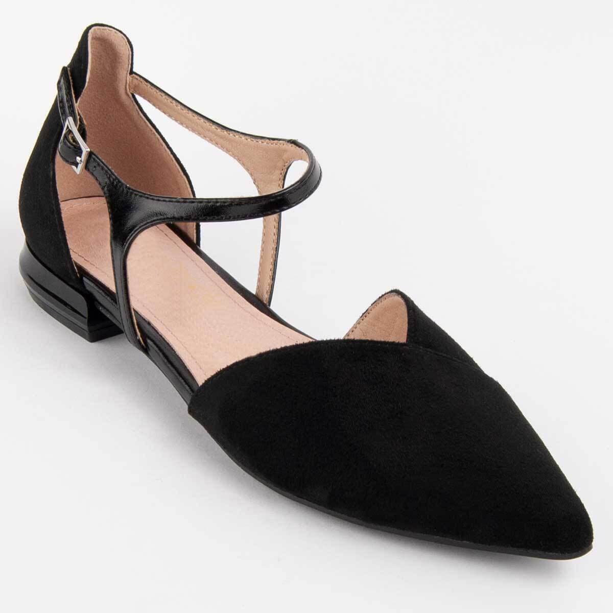 Women's Ballet Flats Montevita Black