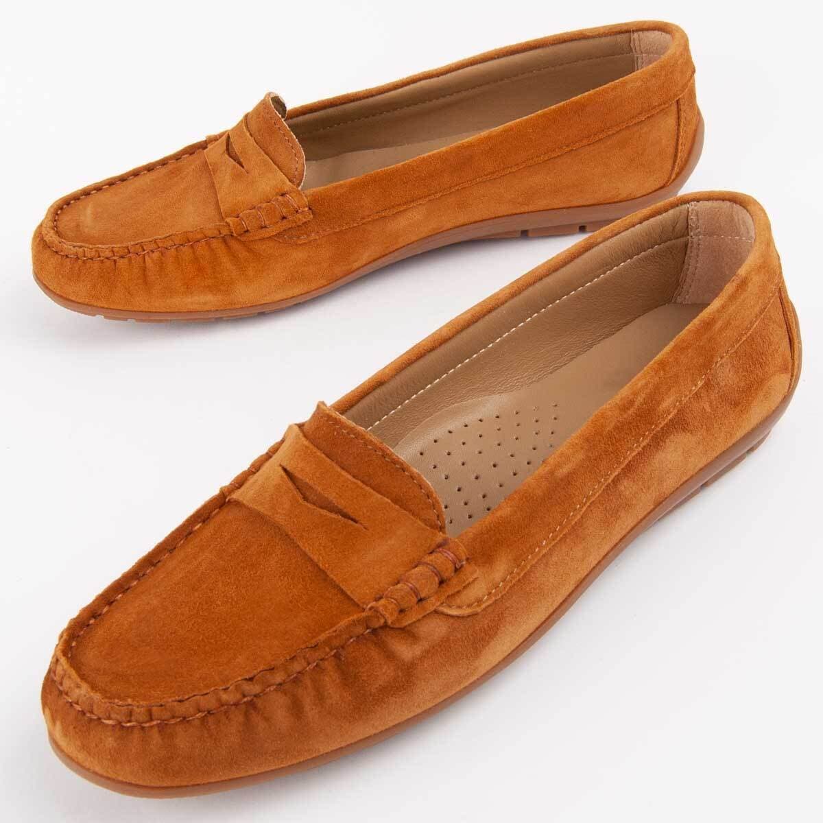 Women's Loafers Purapiel Brown