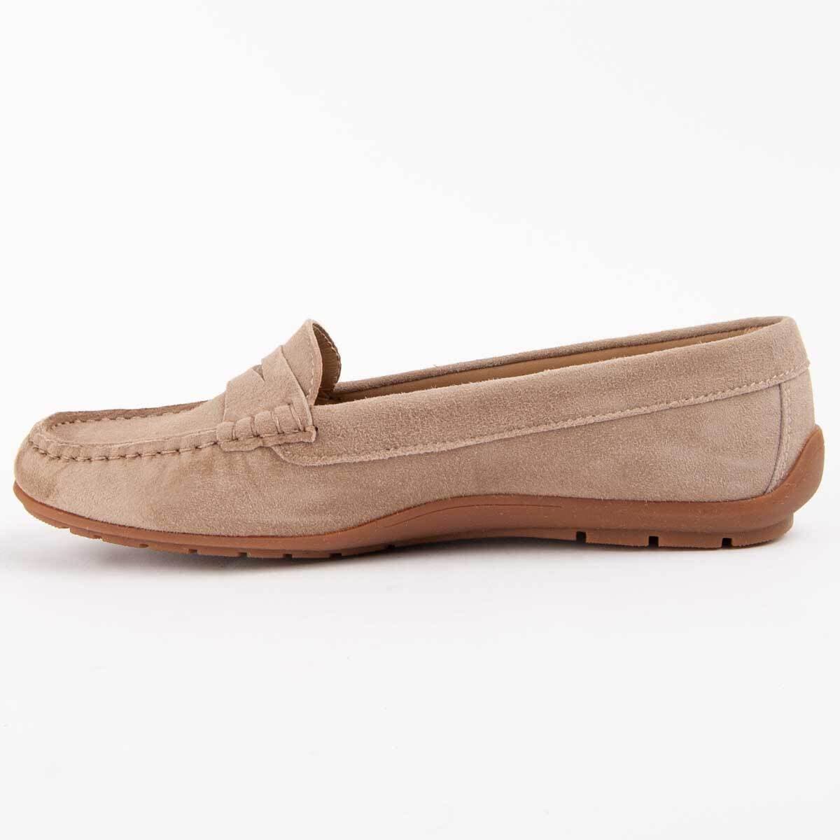 Women's Loafers Purapiel Beige