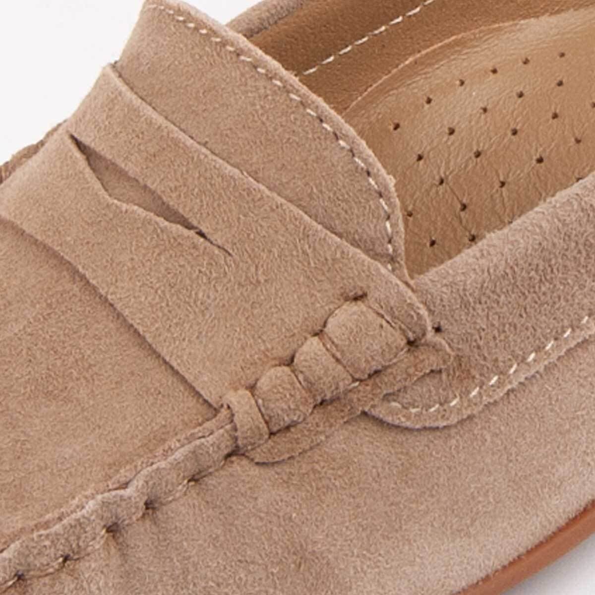 Women's Loafers Purapiel Beige