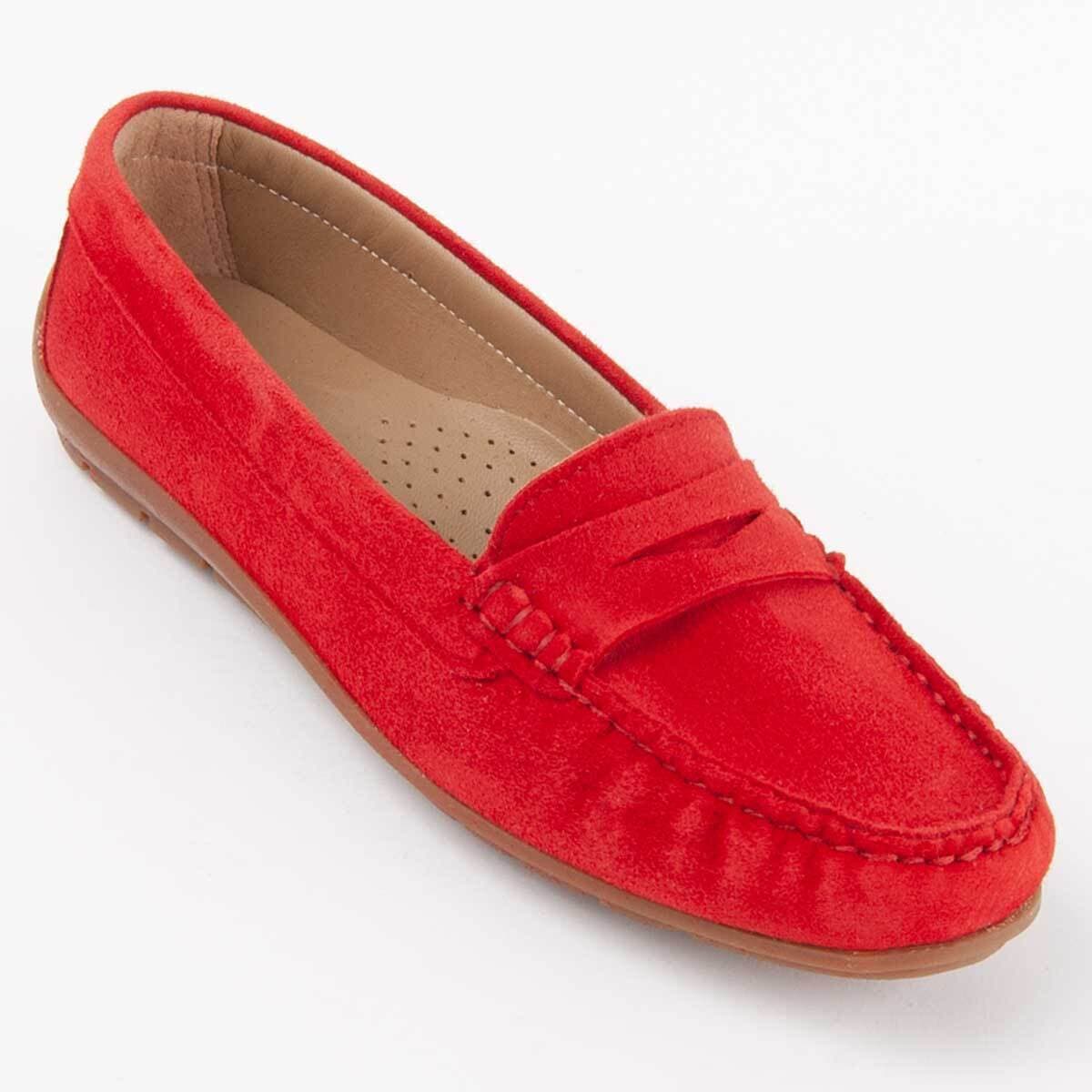 Women's Loafers Purapiel Red