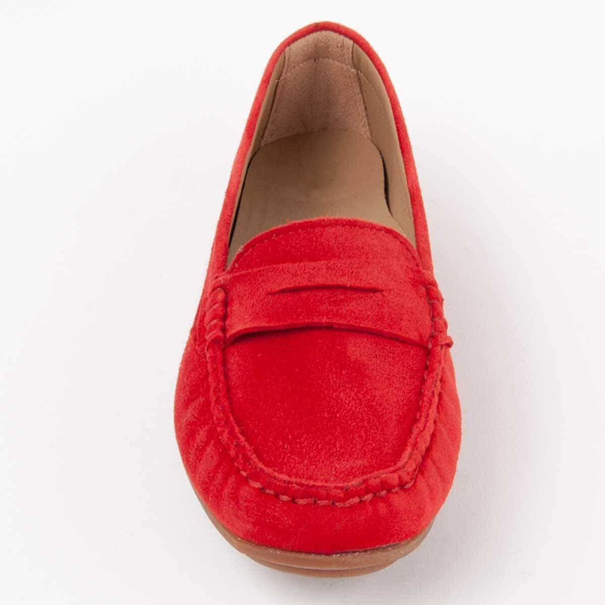 Women's Loafers Purapiel Red