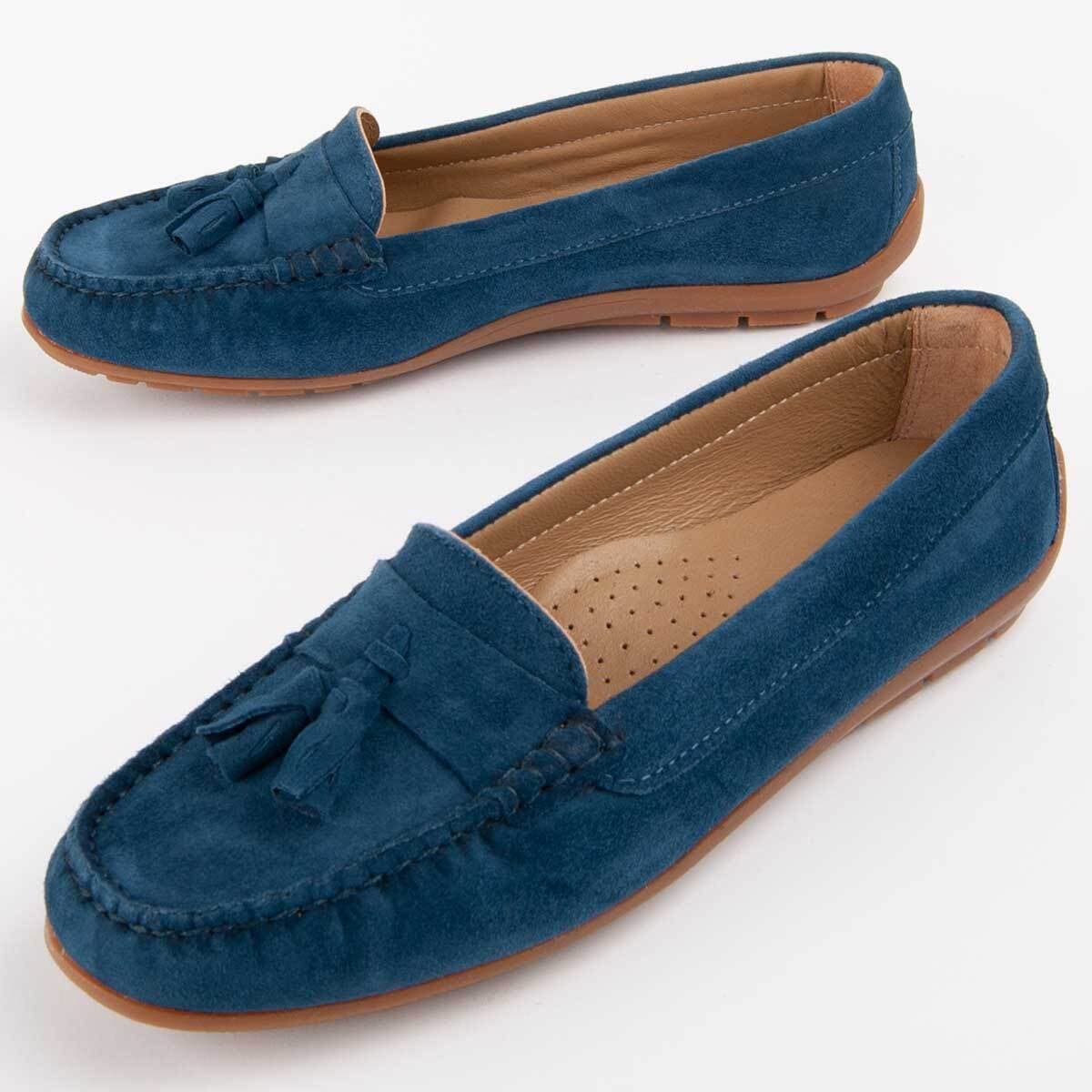 Women's Loafers Purapiel Blue