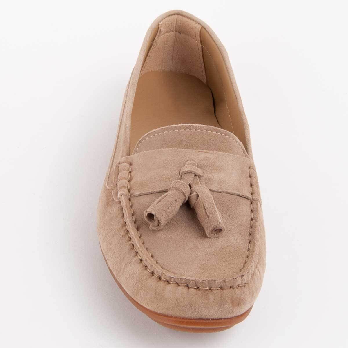Women's Loafers Purapiel Beige