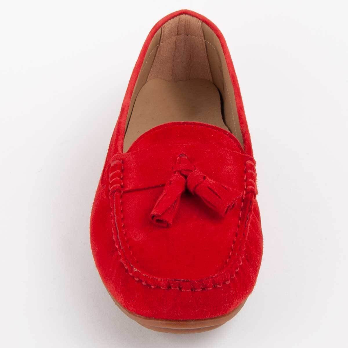 Women's Loafers Purapiel Red