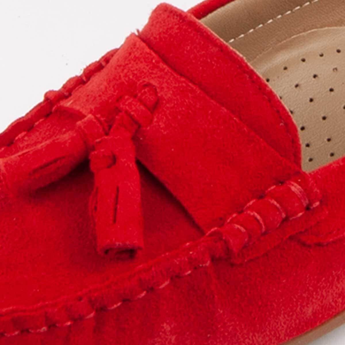 Women's Loafers Purapiel Red