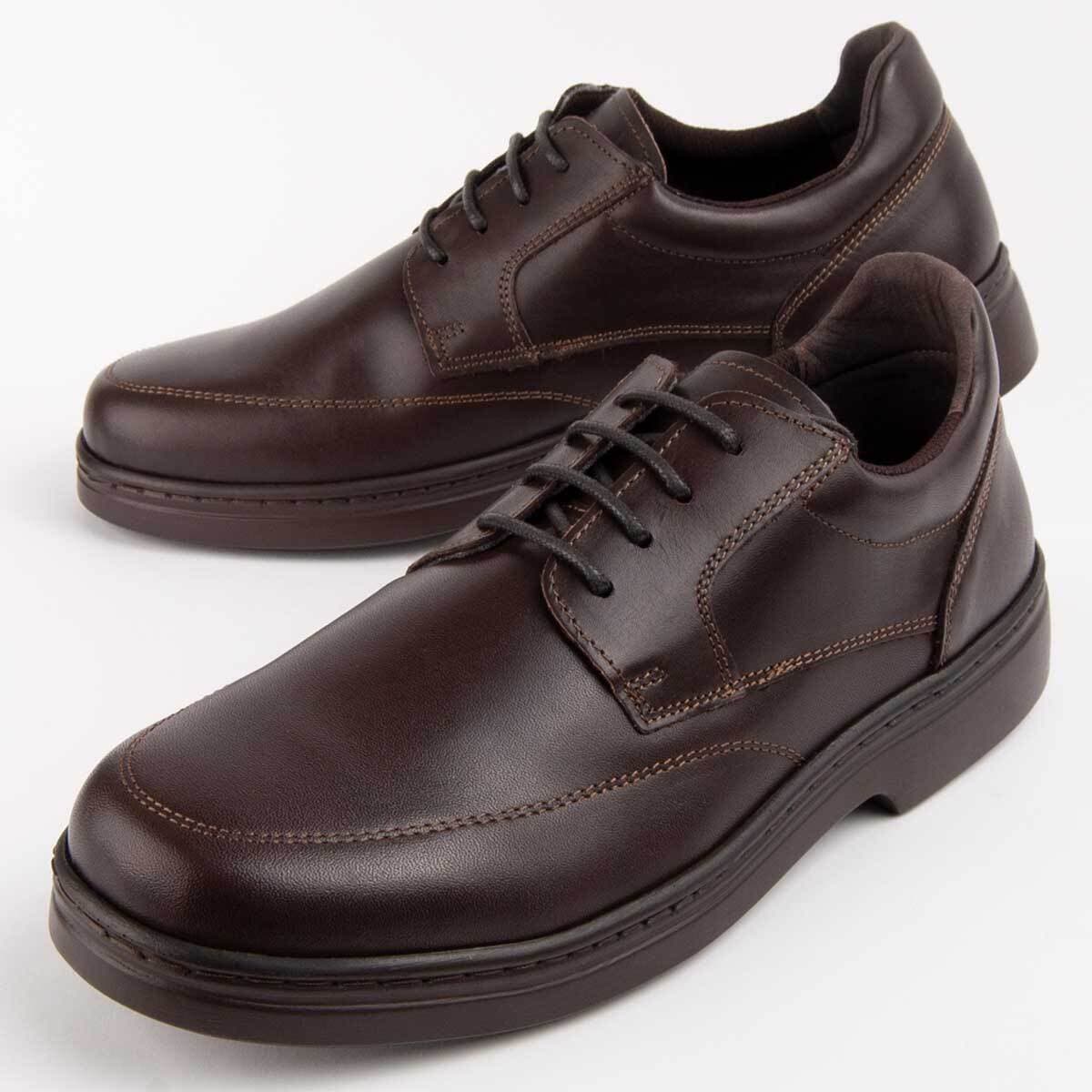 Men's Dress Shoes Purapiel Brown