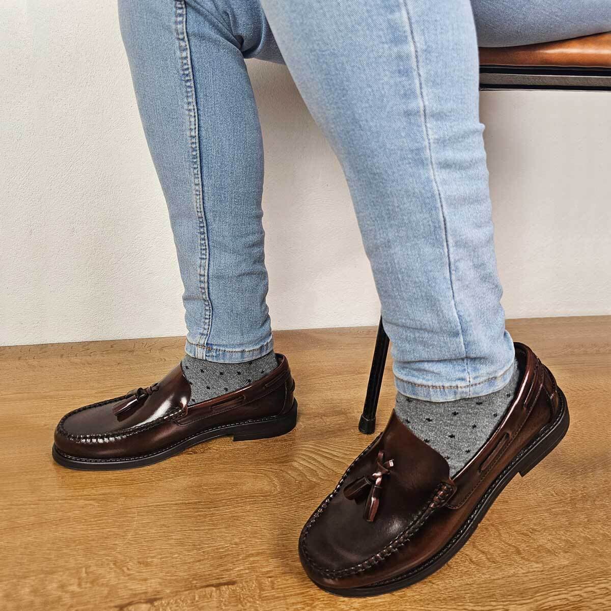 Men's Loafers Purapiel Brown