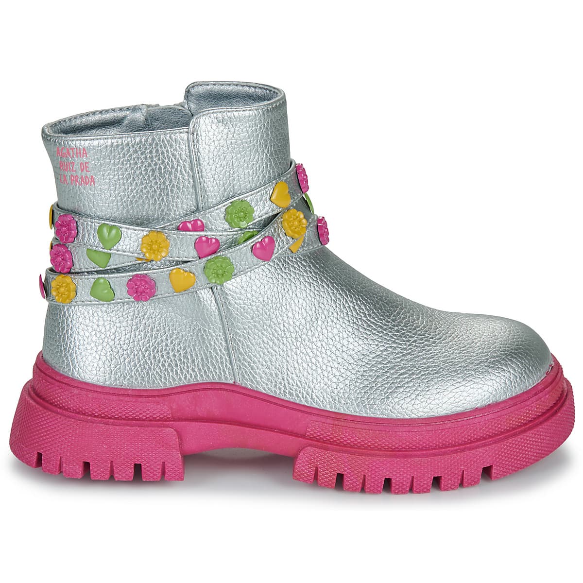 Girls' Boots Agatha Ruiz de la Prada Silver