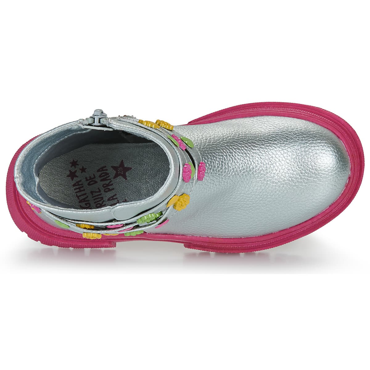 Girls' Boots Agatha Ruiz de la Prada Silver