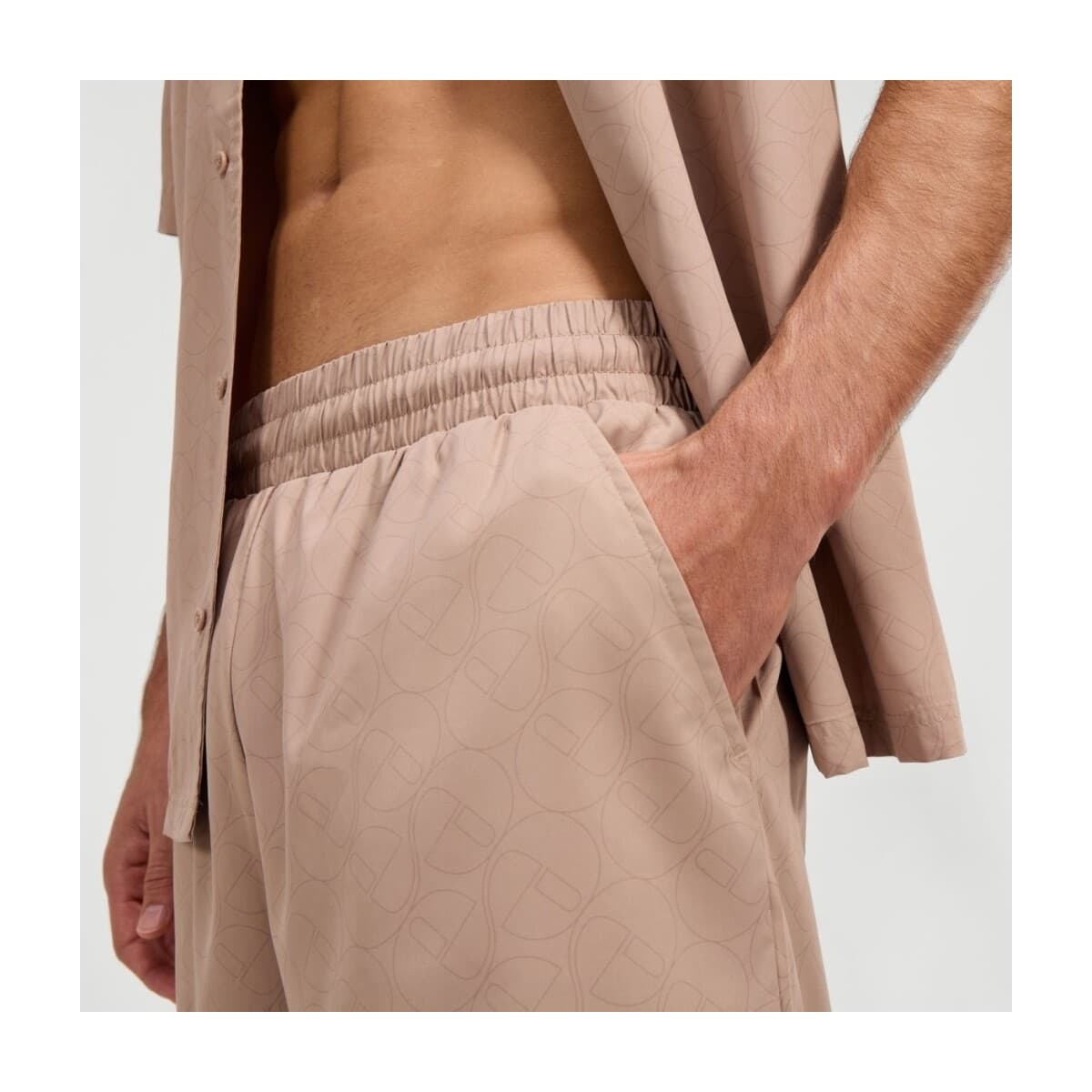 Men's Pants Ellesse Brown