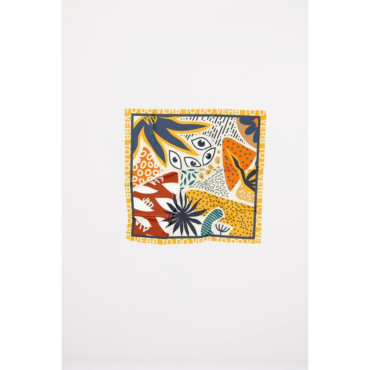 Women's Scarves Verb To Do Yellow