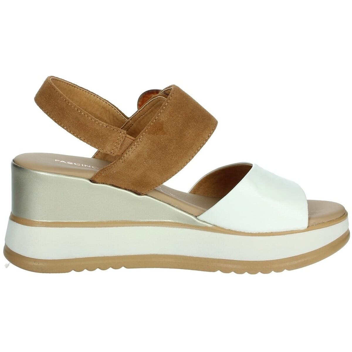 Women's Platforms Fascino Donna White