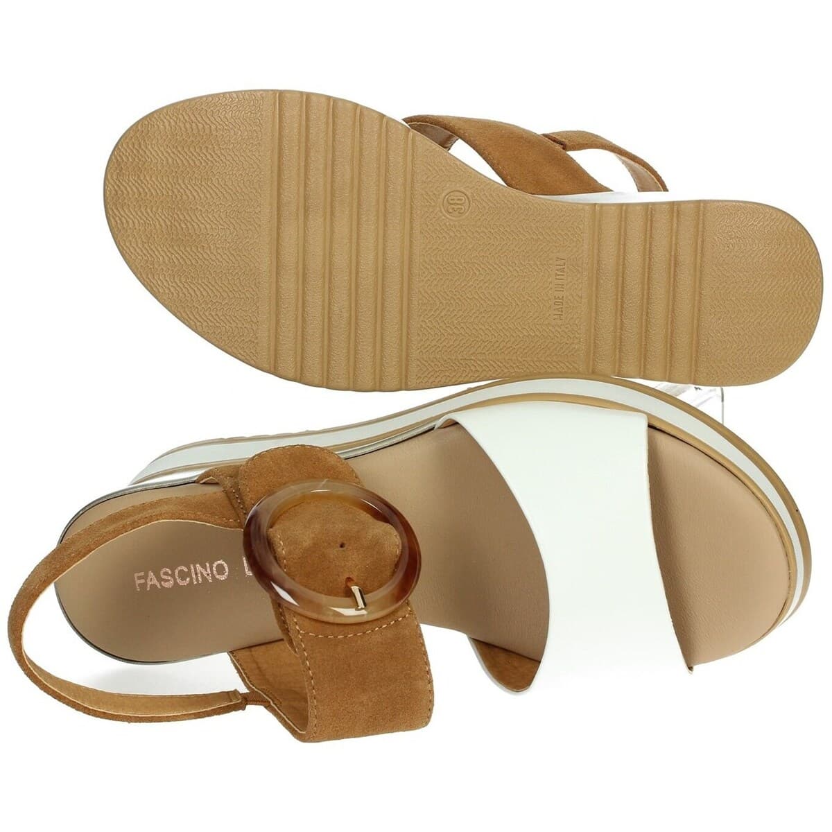 Women's Platforms Fascino Donna White