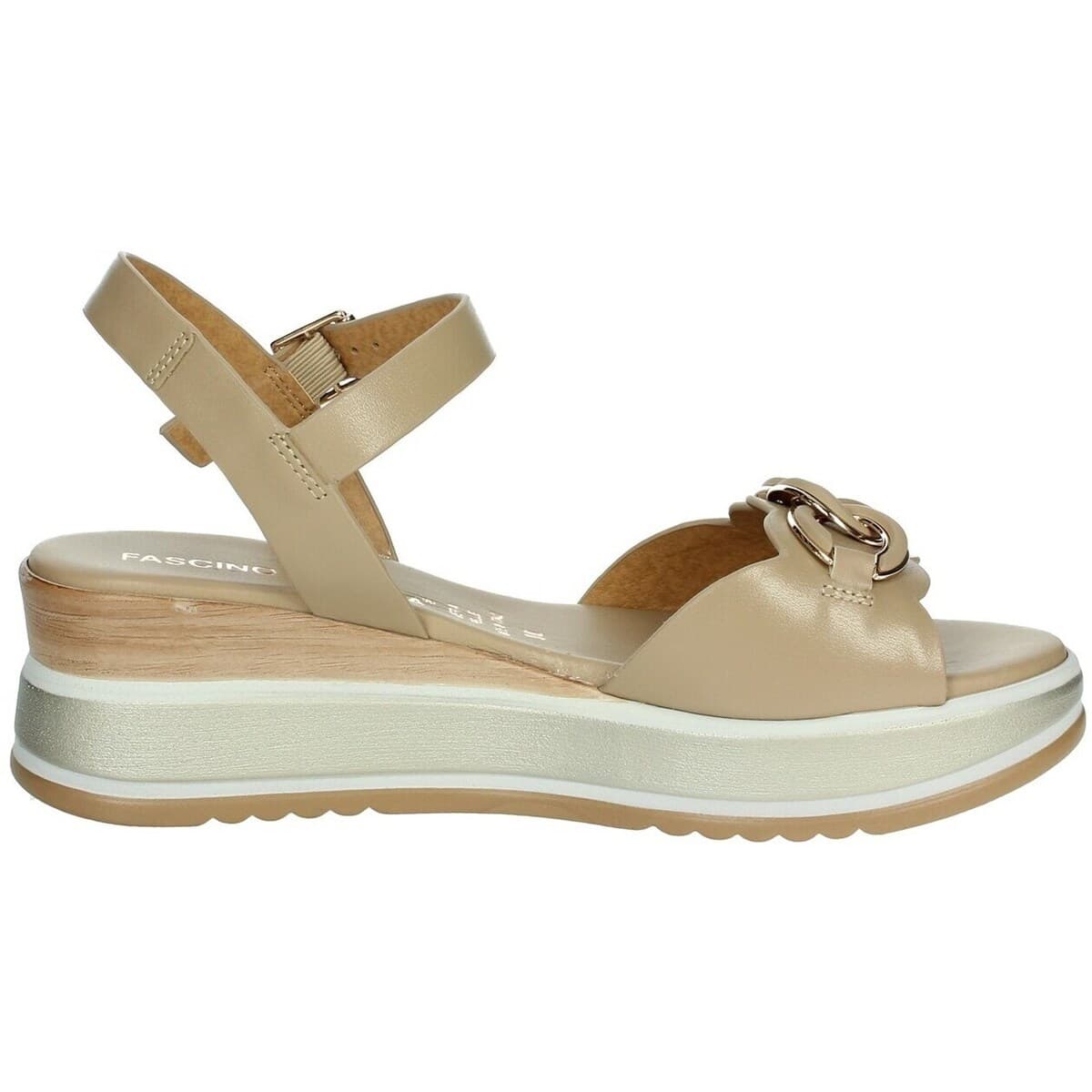 Women's Platforms Fascino Donna Beige