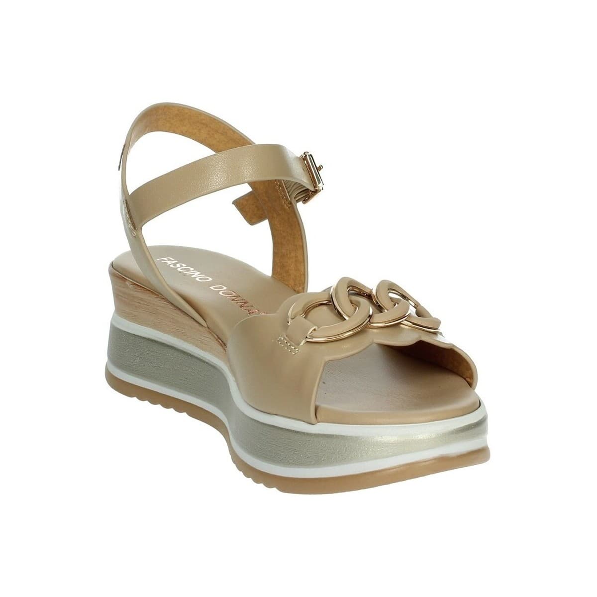 Women's Platforms Fascino Donna Beige