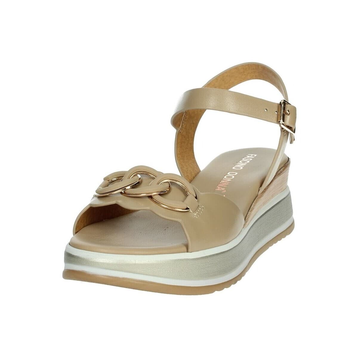 Women's Platforms Fascino Donna Beige