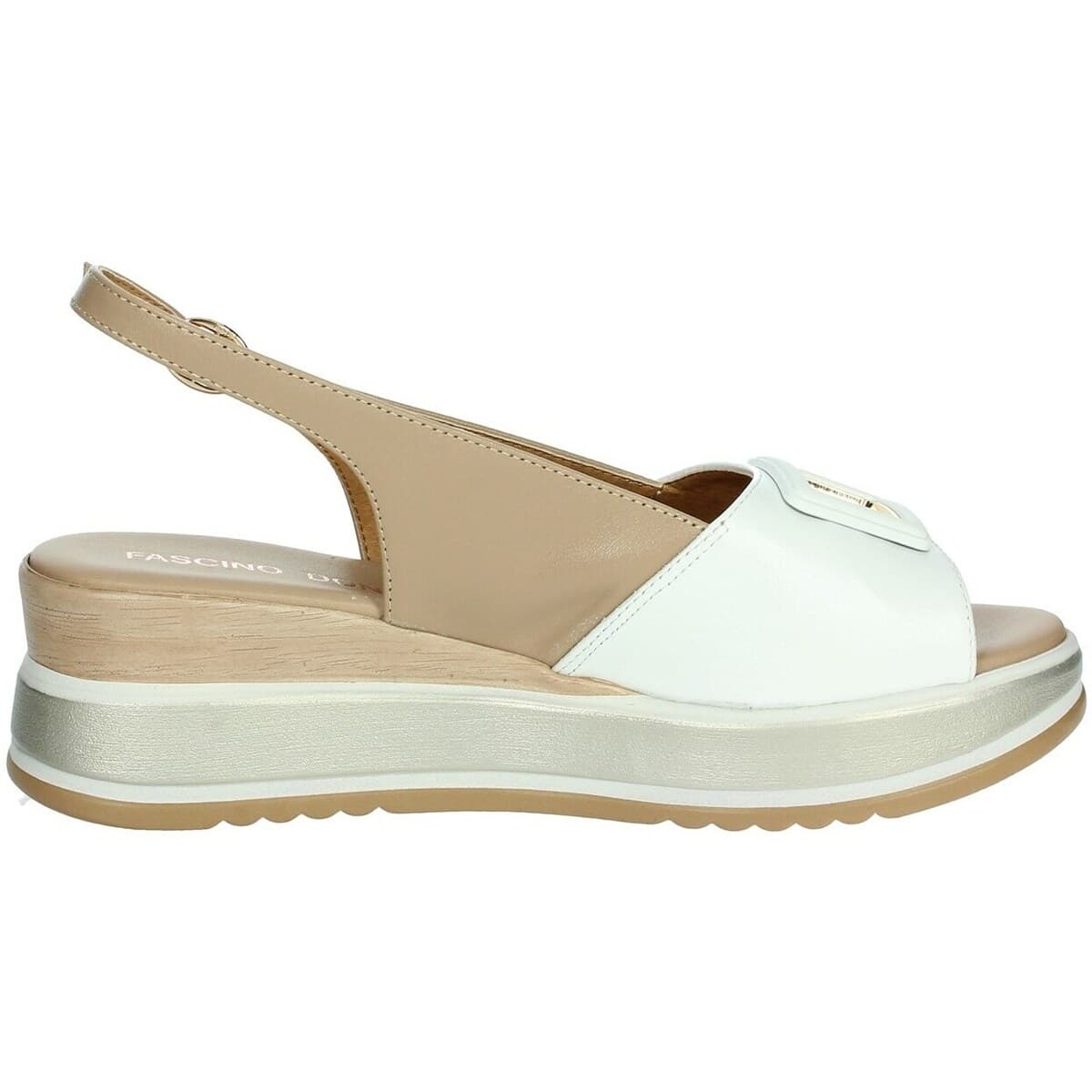 Women's Platforms Fascino Donna White