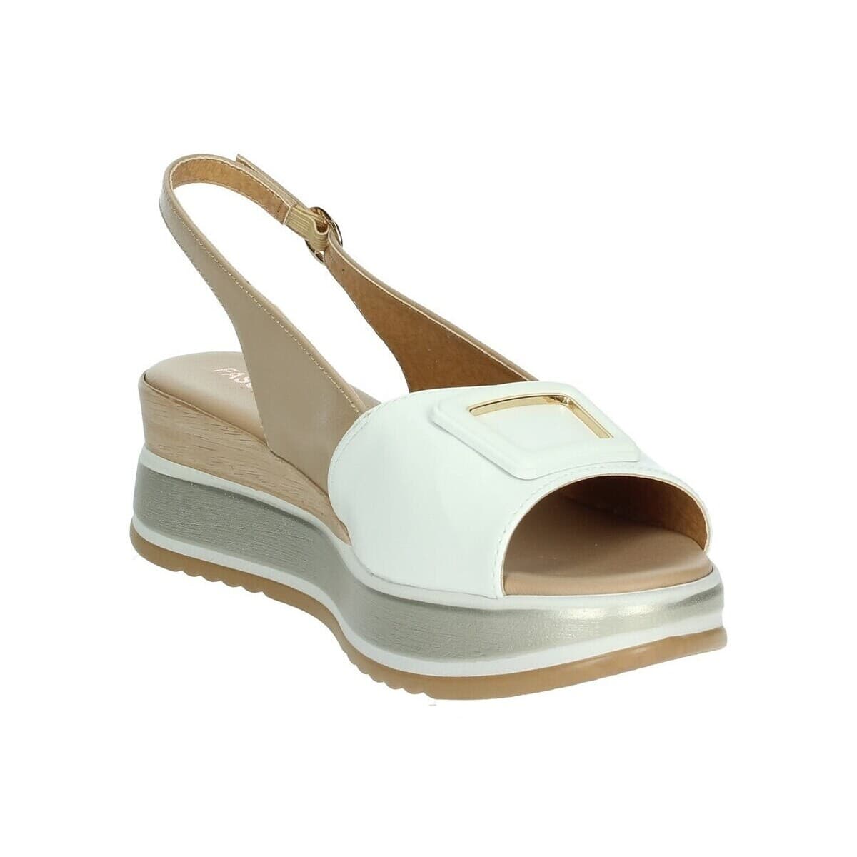 Women's Platforms Fascino Donna White