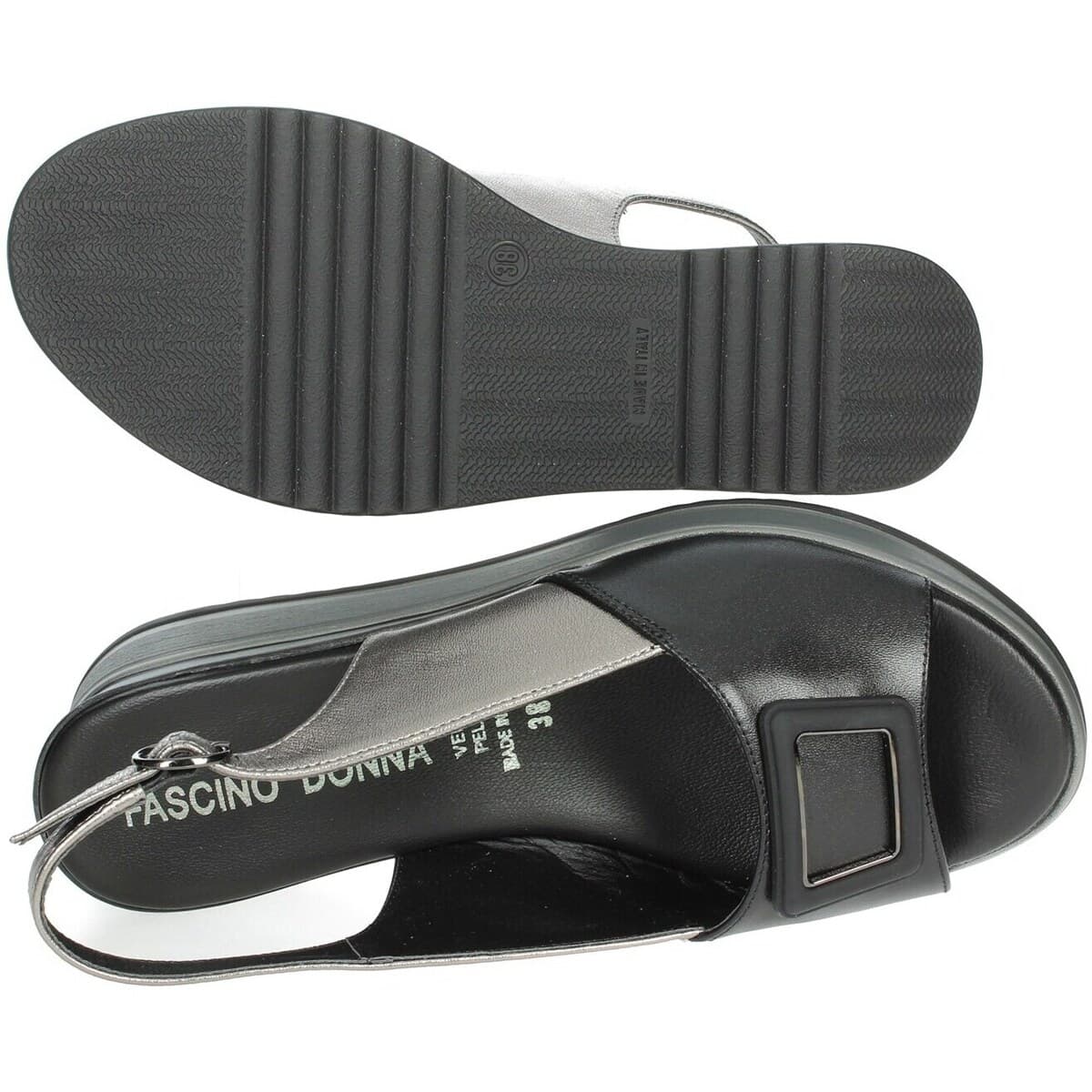 Women's Platforms Fascino Donna Black