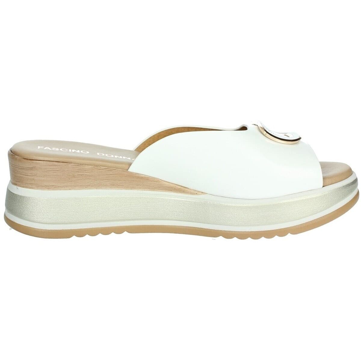 Women's Flip Flops Fascino Donna White