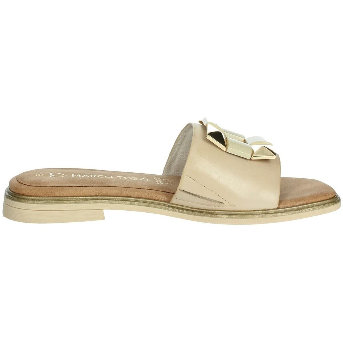 Women's Flip Flops Marco Tozzi Beige